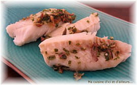 Pav�s de poisson au gingembre