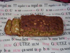 Cake feta tomate et petits pois