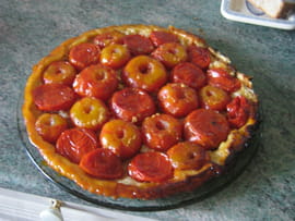 Tatin de tomate au ch�vre