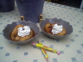 Poires sauce Carambar