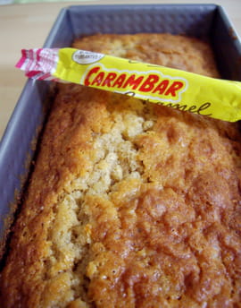 Cake � la banane et au Carambar