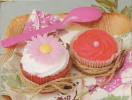 Cupcakes � la rose