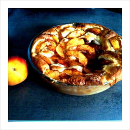 Peach cobbler