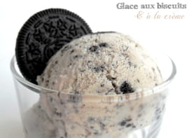 Glace aux biscuits et � la cr�me 