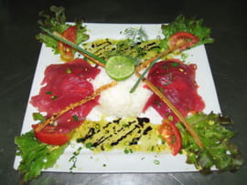 Sashimi de thon rouge 