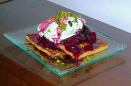 Pain perdu aux cerises