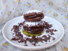 Macarons  sp�culoos et chocolat