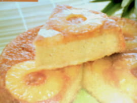 G�teau aux pommes et au lait concentr�