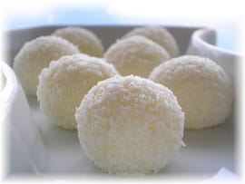 Boules � la  noix de coco