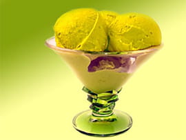 Glace � la pistache
