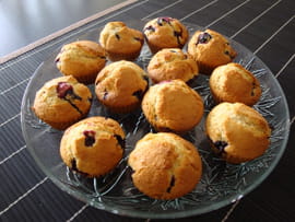 Muffins coco-cassis