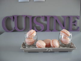Macarons au pamplemousse