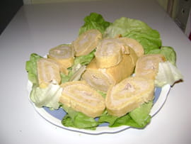 Roul� au foie gras