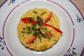 Risotto aux asperges et petits l�gumes