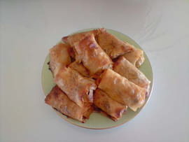 Pastilla aux courgettes et kefta
