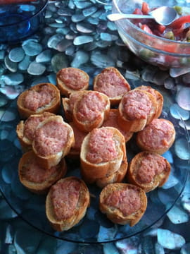 Minis sandwichs chauds