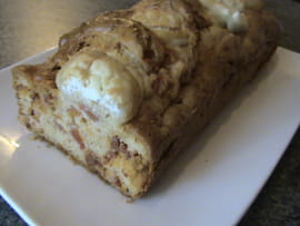 Cake au chorizo et au ch�vre