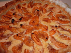 Tarte aux abricots