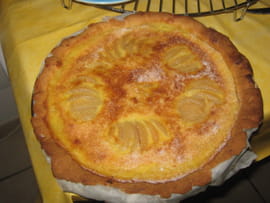 Tarte choco-poires