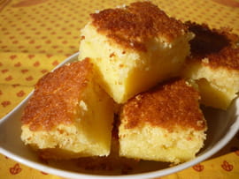 Carr�s au citron et amandes