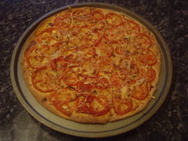 Tarte  tomates-moutarde