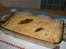 Gratin de riz 