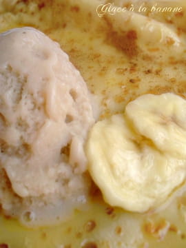 Glace � la banane 