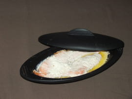 Papillotes de saumon au Chavroux
