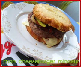 Mon cheeseburger minceur