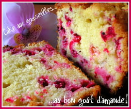 Cake aux groseilles au bon go�t d amande