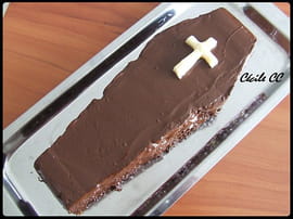 Gâteau cercueil d halloween
