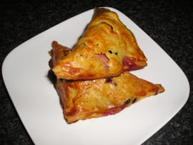 Feuillete ch�vre-bacon
