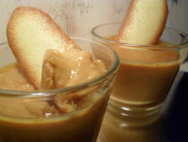 Cr�mes caramel au beurre sal� 