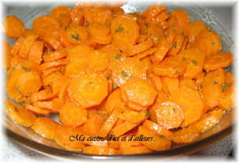 Salade de carottes marin�es