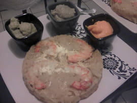 Tatin de gambas