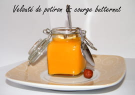 Velout� de potiron et courge butternut