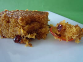Pumpkin brownies