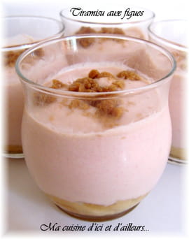 Tiramisu aux figues
