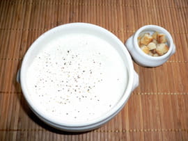 Cr�me de c�pes � la cannelle