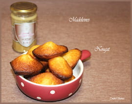 Madeleines � la cr�me de nougat