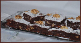 Brownies choco-marron-noix