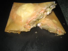 Bricks ch�vre-saumon 