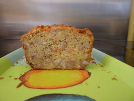 Cake ch�taignes-saumon fum�