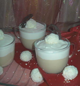 Tiramisu au caf� et noix de coco