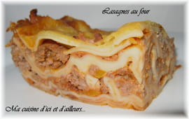 Lasagnes au four