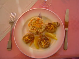 Filet mignon de porc aux oranges