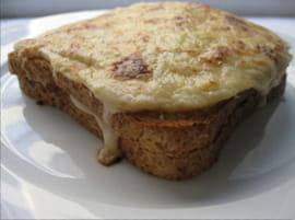 Croque-monsieur aux champignons