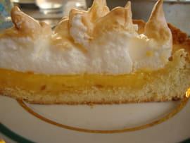 Tarte meringu�e au pamplemousse