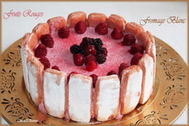 Charlotte aux fruits rouges et fromage blanc