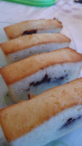 Financiers au Nutella